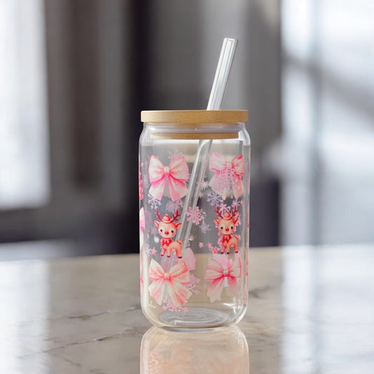 Pink Christmas Magic Cup